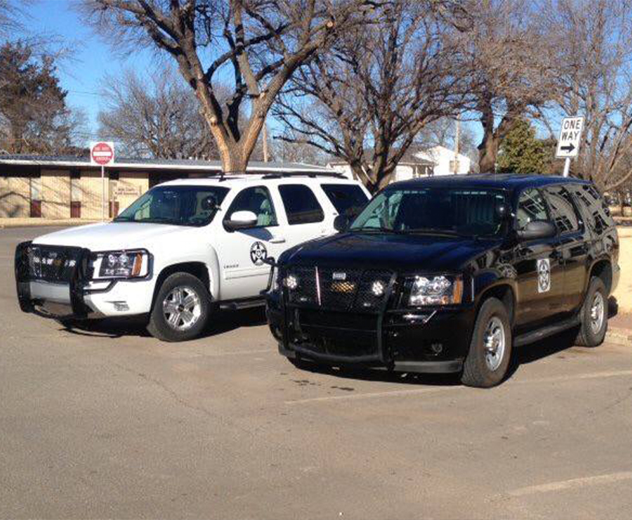 front of the Major county sheriff's office and jail