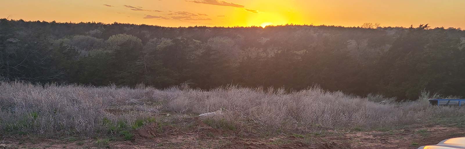 sunset in major county ok